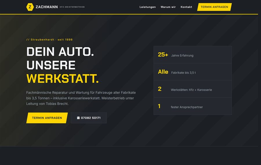 Website Zachmann Kfz